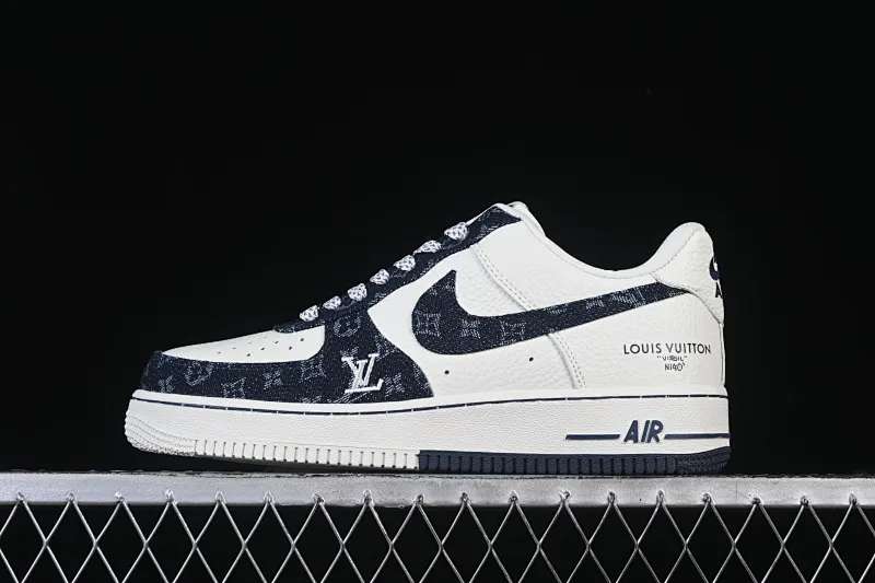 All categories Nk Air Force 1 Air Force series Nk Air Force 1 Low Air Force low-top Nike Air Force 1'07 Low LV joint dark blue denim Air Force 1 low-top casual sneakers SC0601-553